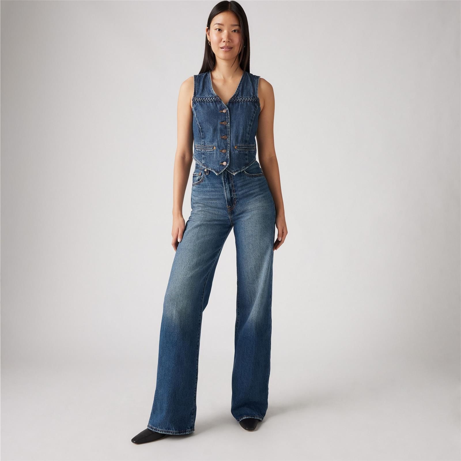 RIBCAGE WIDE LEG H223 DARK INDIGO - WORN IN