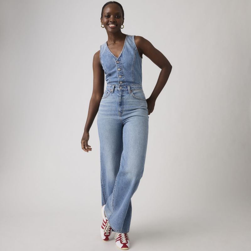 DNM VEST WIDELG JUMPSUIT