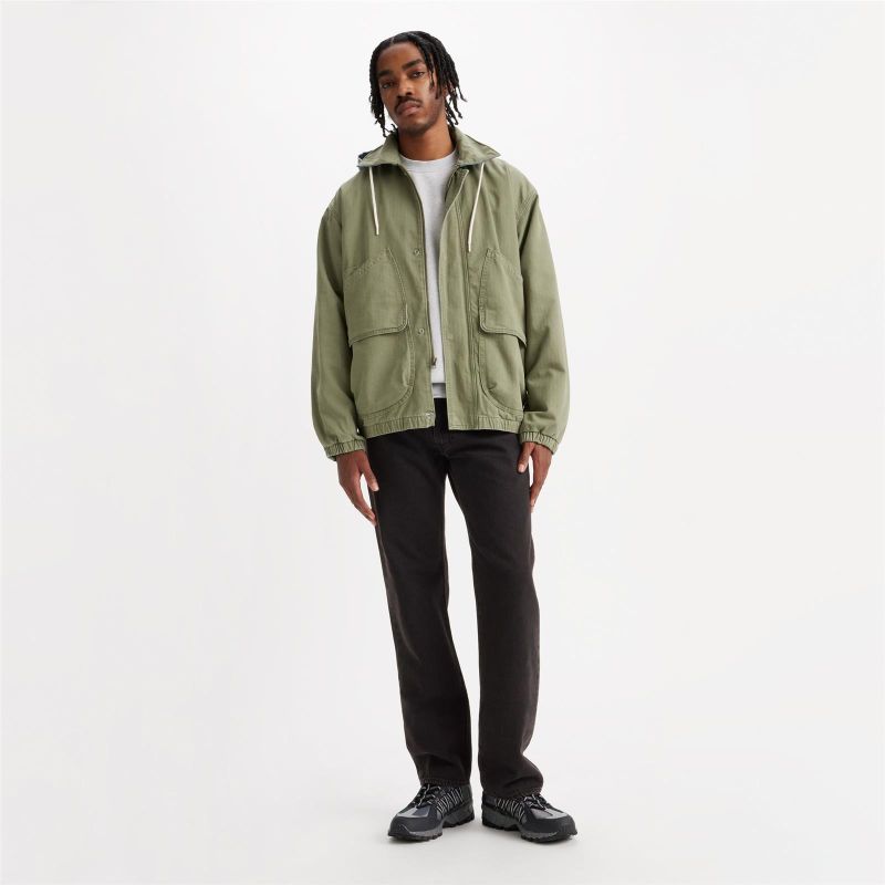 555™ RELAXED STRAIGHT BLACKS