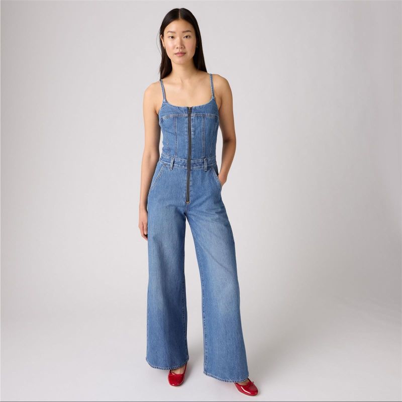 BUSTIER JUMPSUIT