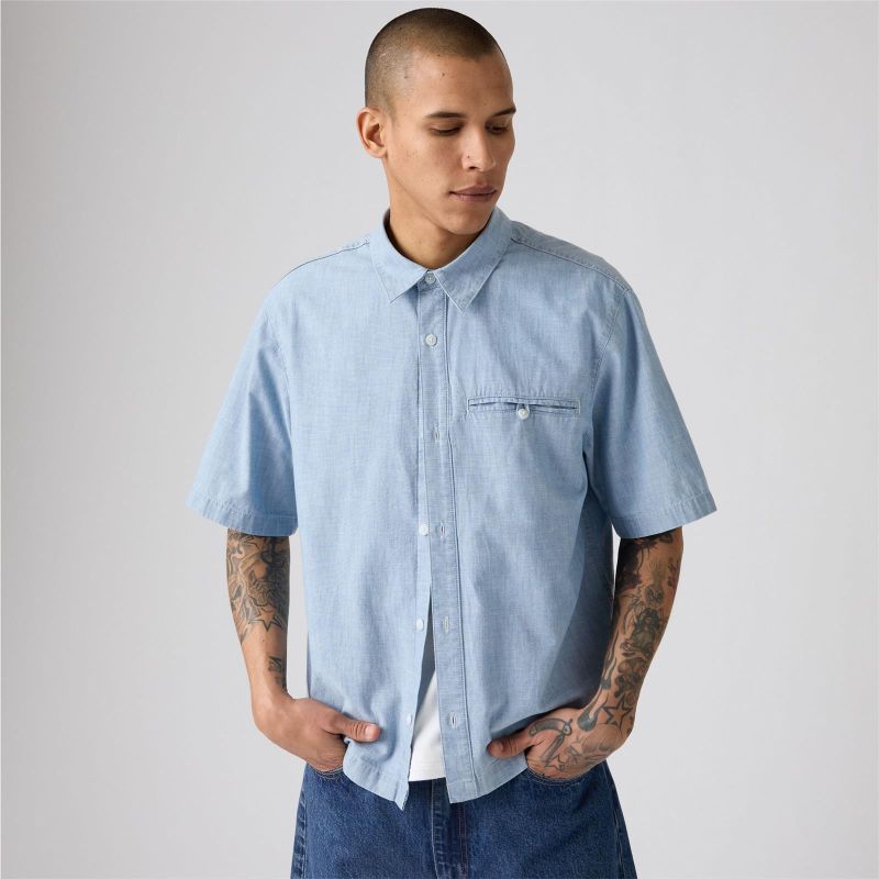 SS ZANDT CROPPED SHIRT