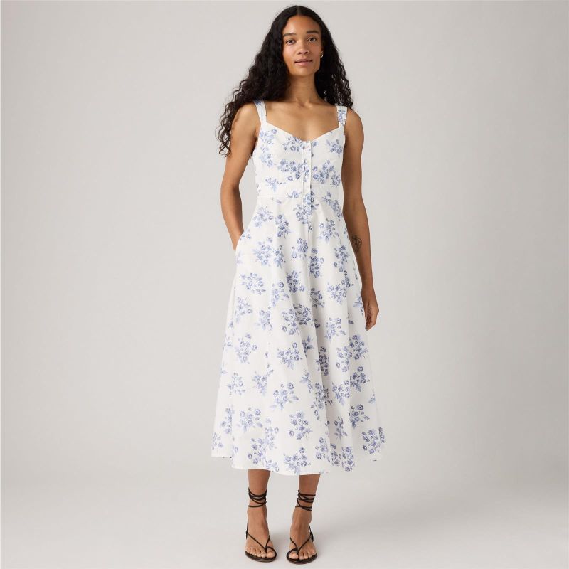 RAVINA SL MIDI DRESS