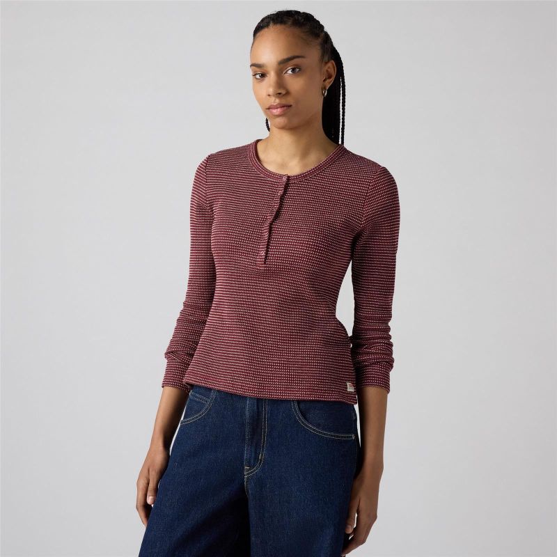 DRY GOODS HENLEY WAFFLE ANNALI