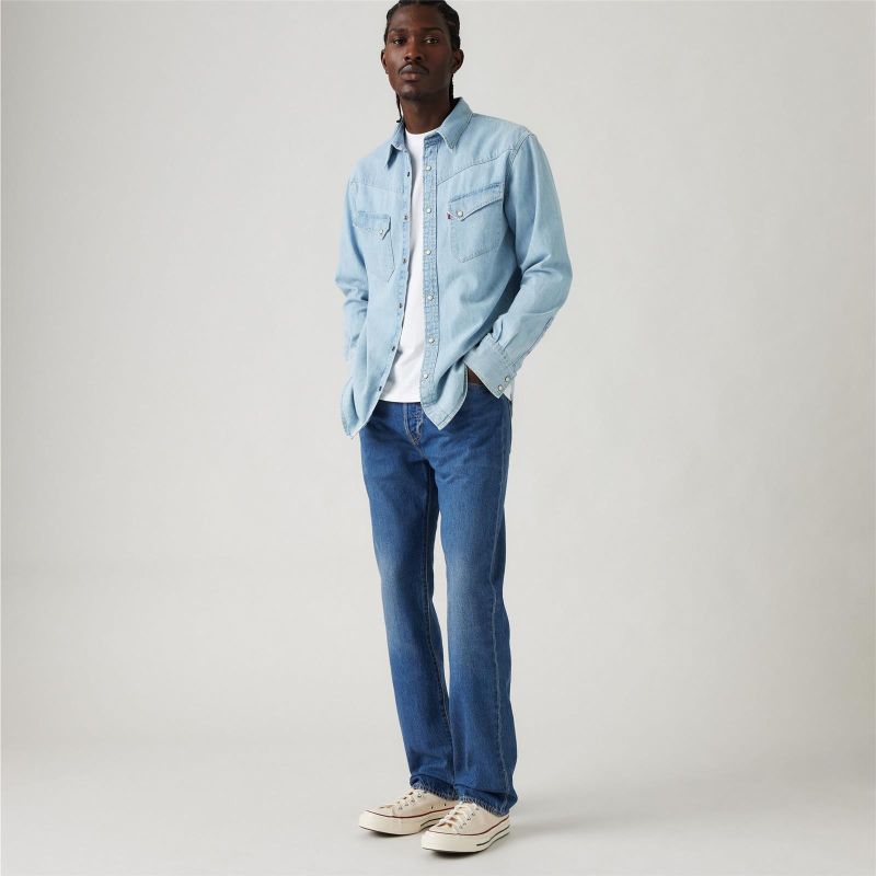 501® LEVIS®ORIGINAL FIT DARK INDIGO - WORN IN