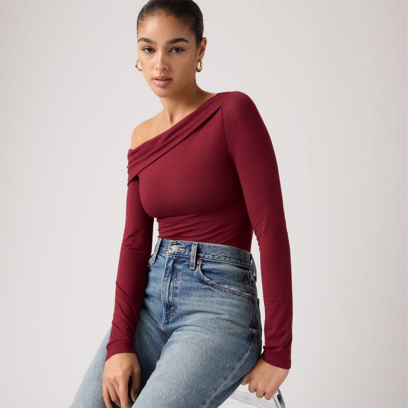 CLARA OFF SHOULDER LS