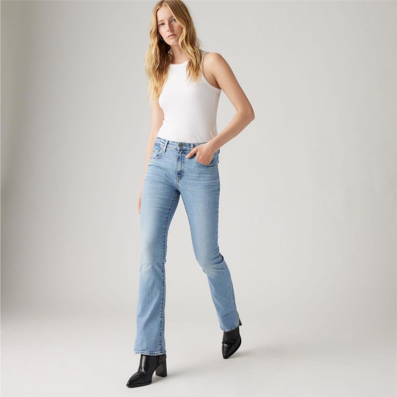 725 HIGH RISE BOOTCUT BLUE WAV