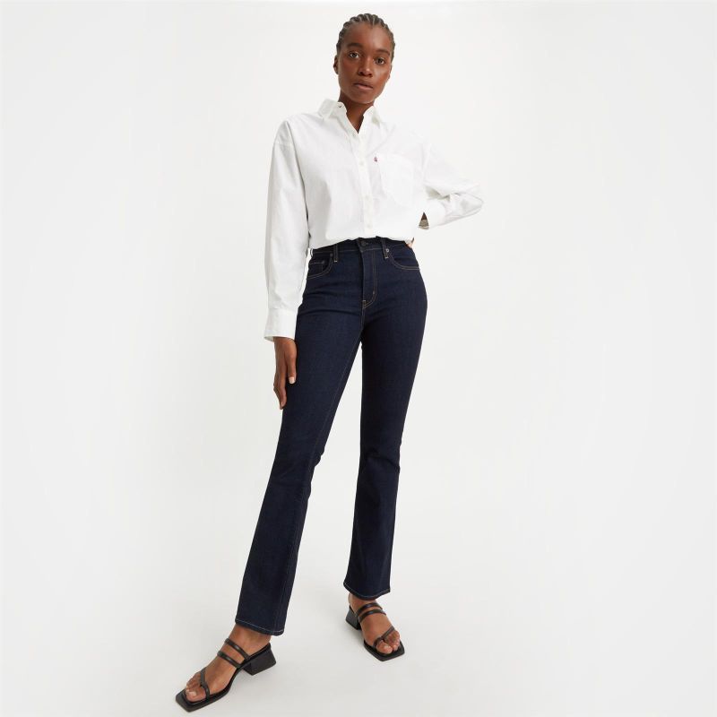 725 HIGH RISE BOOTCUT BLUE WAV