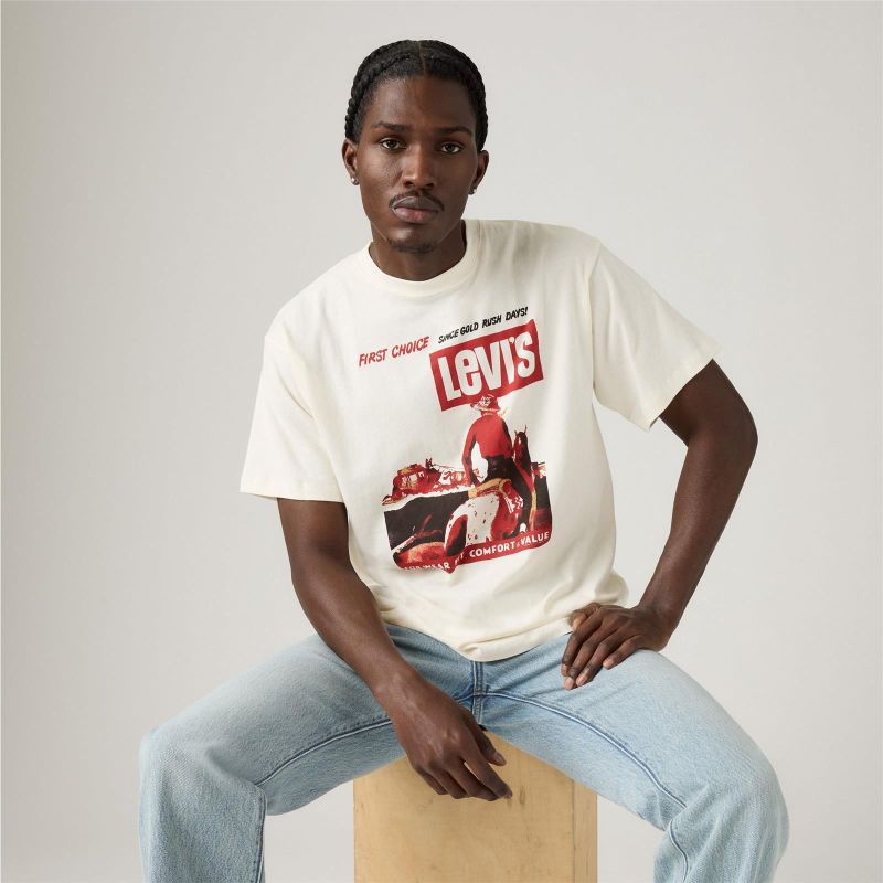 VINTAGE FIT GRAPHIC TEE