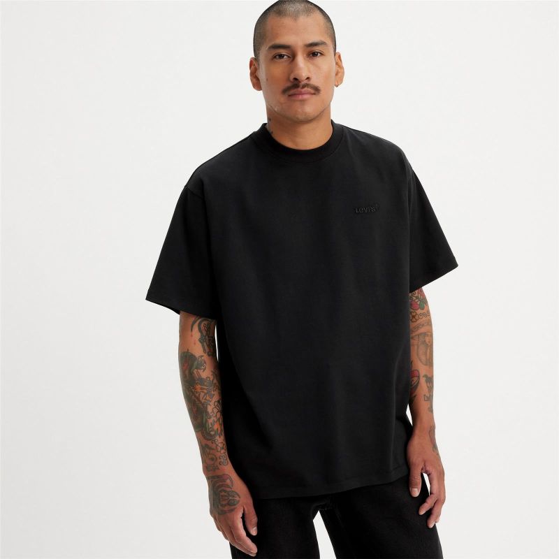 RED TAB VINTAGE TEE BLACKS