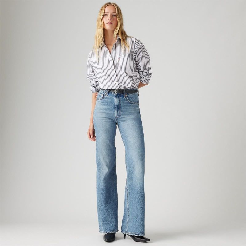 RIBCAGE BELLS MED INDIGO - WORN IN