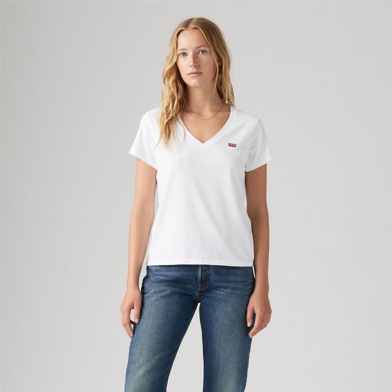 PERFECT SLUB VNECK NEUTRALS