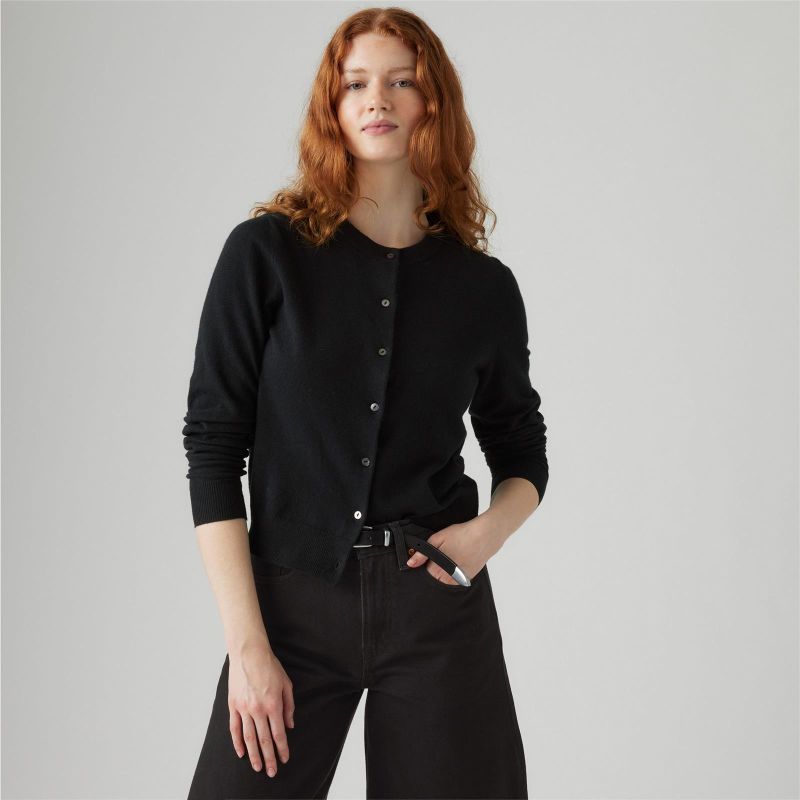 TARA CREWNECK CARDI