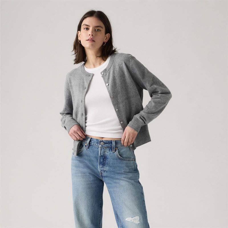 TARA CREWNECK CARDI