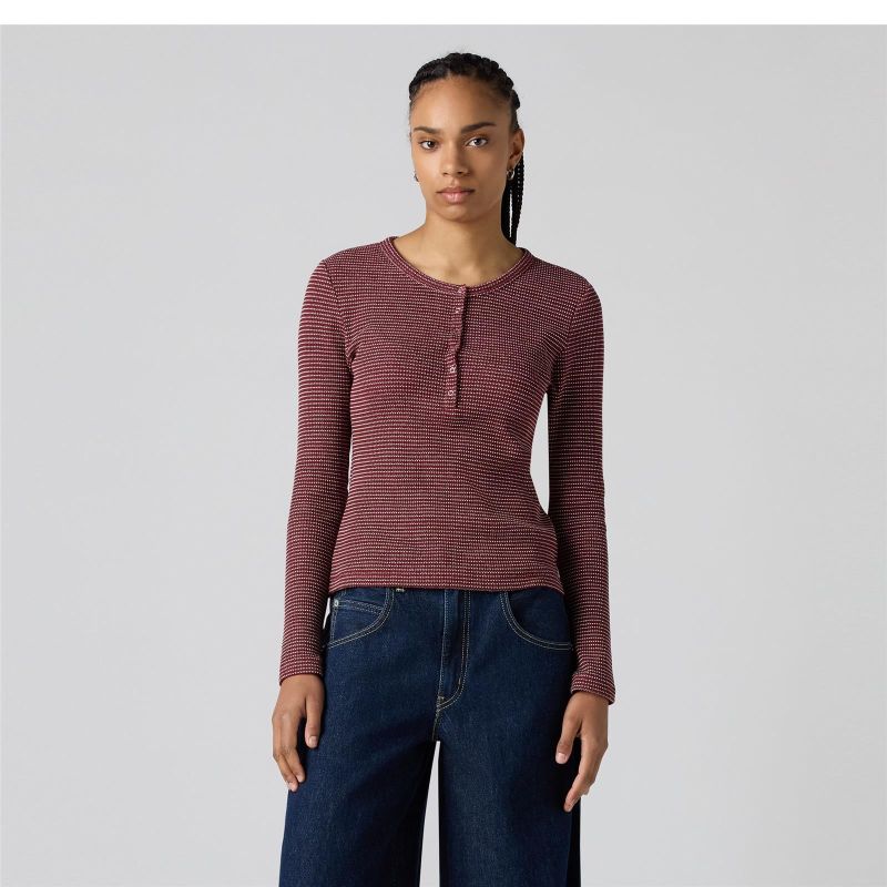 DRY GOODS HENLEY WAFFLE ANNALI