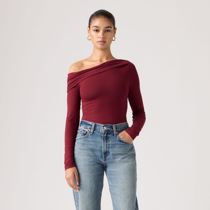 CLARA OFF SHOULDER LS