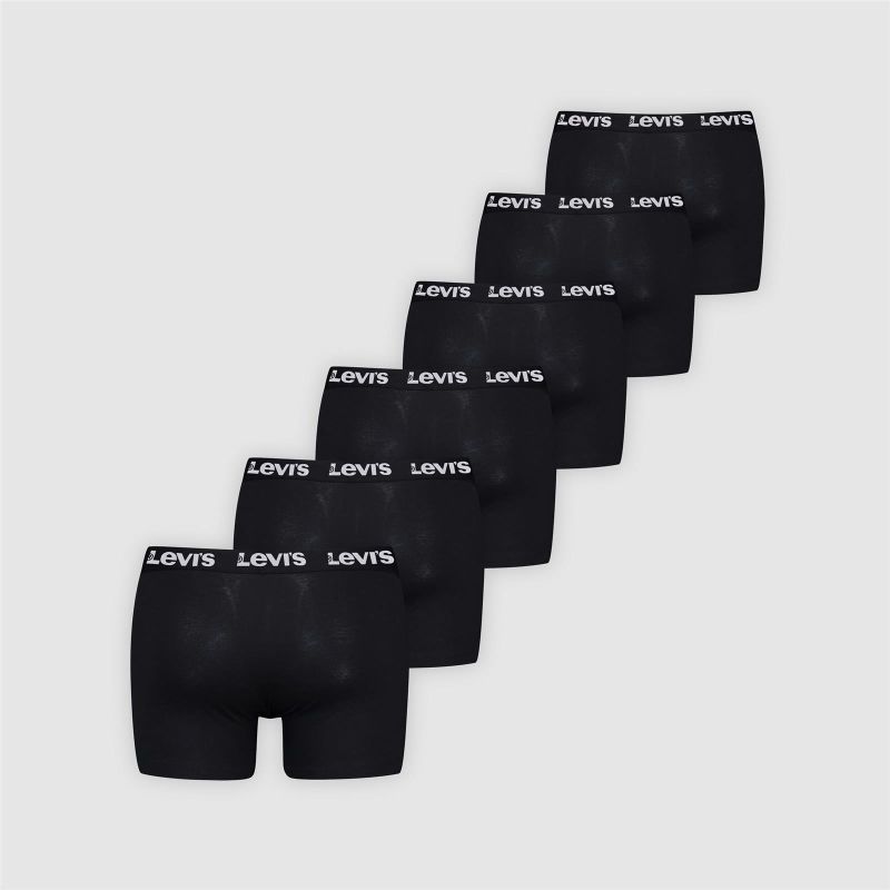 LEVIS MEN REPEAT LOGO BOXER BRIEF 6P ECOM