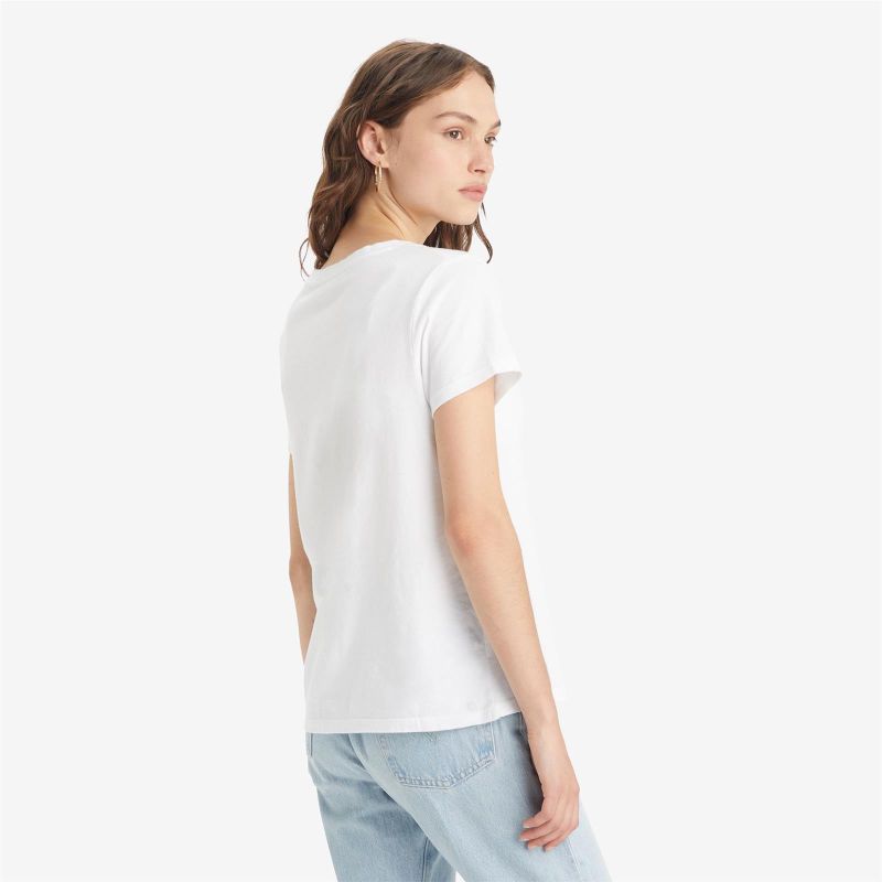 PERFECT VNECK WHITE +
